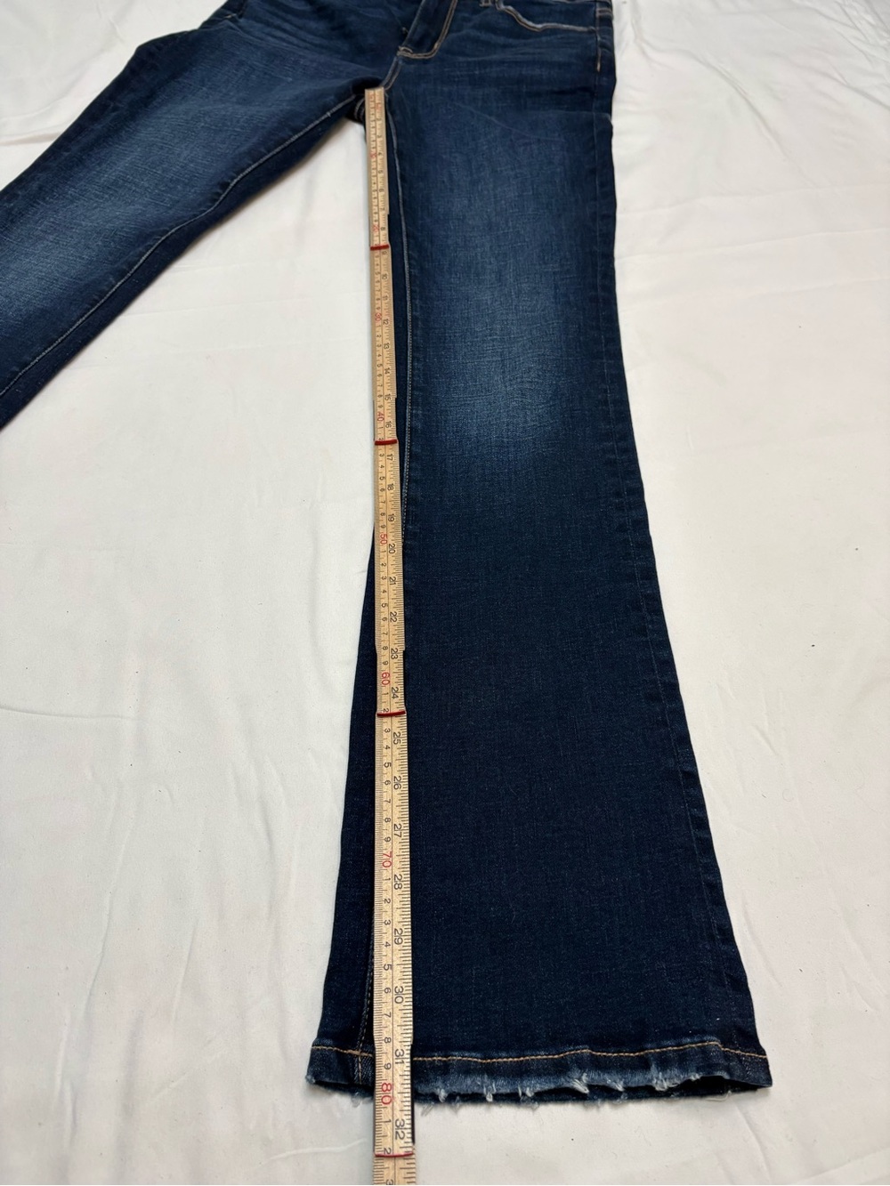 NWT American Eagle High Rise Skinny Kick Flare Jeans Size 2 26W - Picture 9 of 10